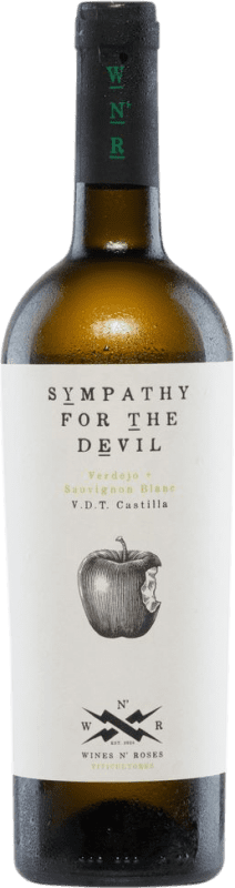 Envio grátis | Vinho branco Wines N' Roses Sympathy For The Devil Blanco I.G.P. Vino de la Tierra de Castilla Castela-Mancha Espanha Nebbiolo, Verdejo 75 cl