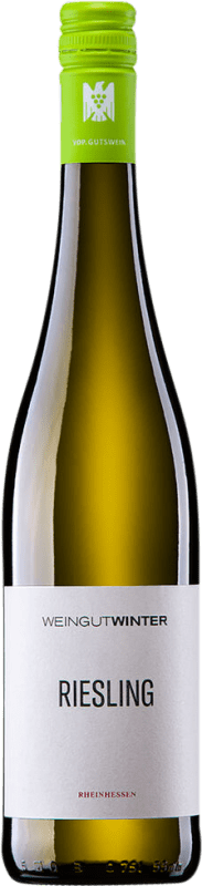 Envio grátis | Vinho branco Winter Seco V.D.P. Gutswein Rheinhessen Alemanha Riesling 75 cl