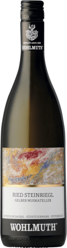 Envoi gratuit | Vin blanc Wohlmuth Ried Steinriegl Gelber Muskateller Sec D.A.C. Südsteiermark Estiria Autriche Muscat 75 cl