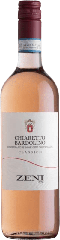 9,95 € | Rosé-Wein Zeni Chiaretto Classico D.O.C. Bardolino Venecia Italien 75 cl