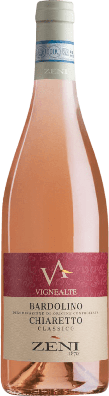 11,95 € | Rosé-Wein Zeni Chiaretto Classico Vigne Alte D.O.C. Bardolino Venecia Italien 75 cl