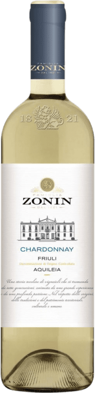 8,95 € | Белое вино Zonin Classici D.O.C. Friuli Фриули-Венеция-Джулия Италия Chardonnay 75 cl