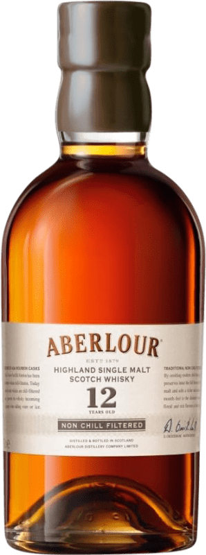 免费送货 | 威士忌单一麦芽威士忌 Aberlour 斯佩塞 英国 12 岁 70 cl