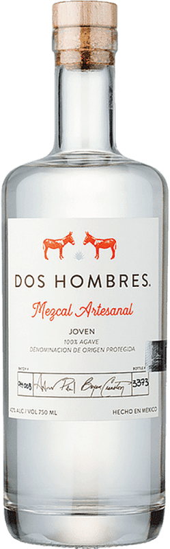 47,95 € | メスカル Dos Hombres Artesanal — 手作り 若い メキシコ 70 cl