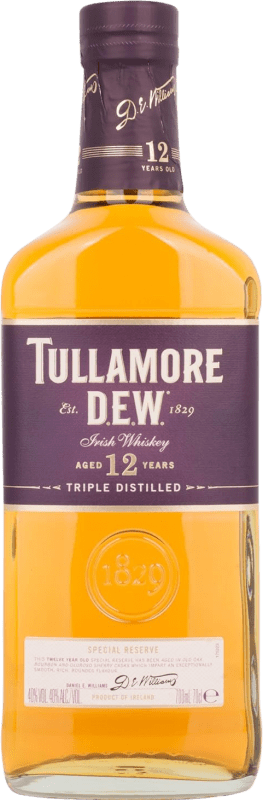 免费送货 | 威士忌混合 Tullamore Dew 爱尔兰 12 岁 70 cl