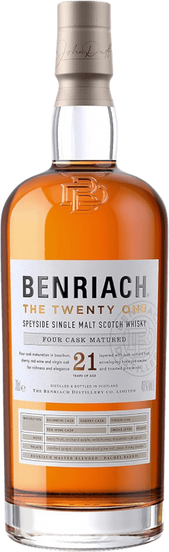 255,95 € Envoi gratuit | Single Malt Whisky The Benriach Four Cask Maturation 21 Ans