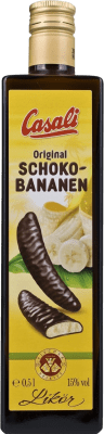 Envío gratis | Licores Casali Chocolate Banana Original Austria Botella Medium 50 cl