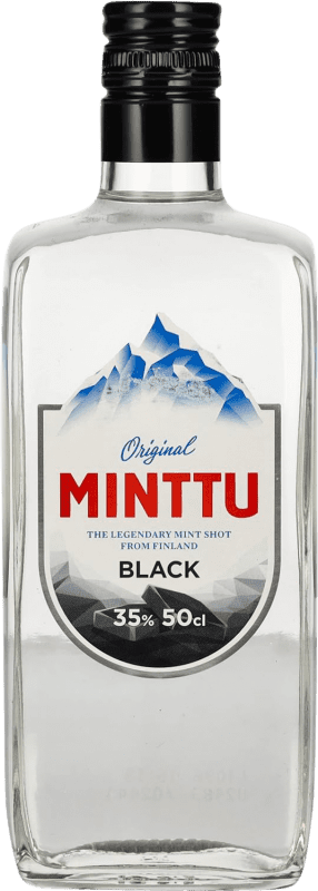 Envoi gratuit | Liqueurs Minttu Black — Édition Noire Espagne Bouteille Medium 50 cl Mint — Menthe Envoi gratuit | Liqueurs Minttu Black — Édition Noire Espagne Bouteille Medium 50 cl Mint — Menthe