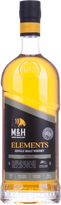 Single Malt Whisky M&H Elements Peated 70 cl