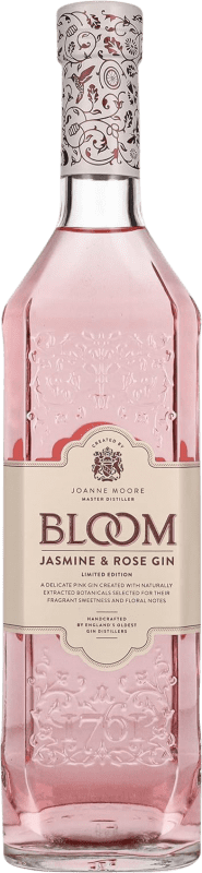 Бесплатная доставка | Джин G&J Greenalls Bloom Jasmine & Rose Limited Edition Объединенное Королевство 70 cl