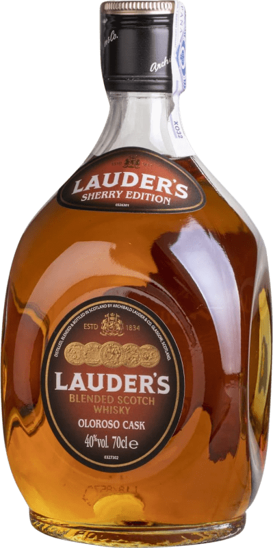 19,95 € | Whisky Blended Lauder's. Oloroso Sherry Cask Finish — Affinato in Botte, Edizione Limitata Regno Unito 70 cl