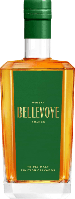 Виски из одного солода Les Bienheureux Bellevoye Triple Malt Vert 70 cl