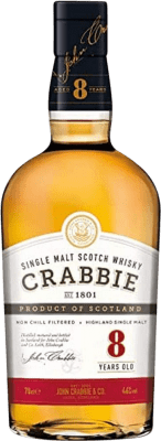 ウイスキーシングルモルト Crabbie Yardhead 8 年 70 cl