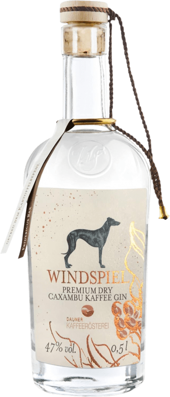 89,95 € | Genever Gin Windspiel Caxambu Deutschland Medium-Flasche 50 cl Kaffee