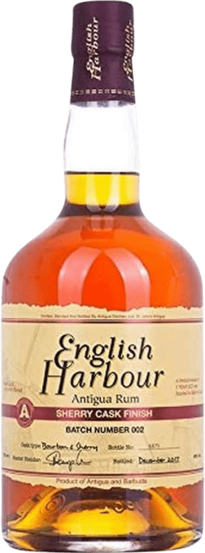 送料無料 | ラム ‎The Antigua. English Harbour Sherry Cask Finish Small Batch アンティグアバーブーダ 70 cl