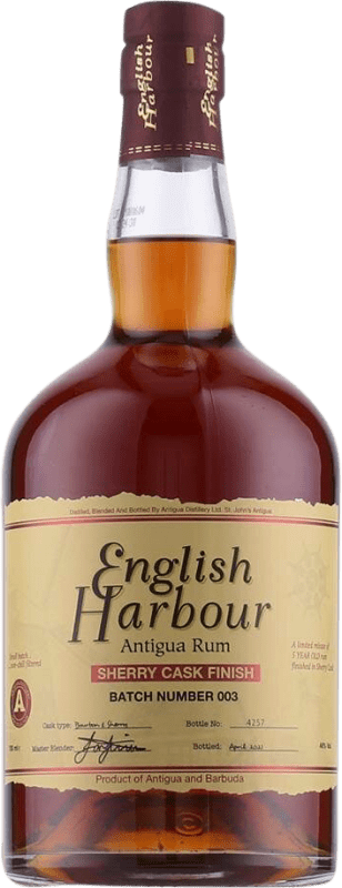 67,95 € Free Shipping | Rum The Antigua. English Harbour Sherry Cask Finish, Small Batch