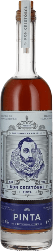 Spedizione Gratuita | Rum Cristóbal Pinta Repubblica Dominicana 70 cl