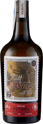 威士忌混合 ‎Uitvlugt. Kill Devil Single Cask Rum 16 岁 70 cl