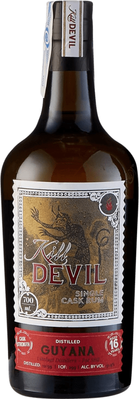 免费送货 | 威士忌混合 ‎Uitvlugt. Kill Devil Single Cask Rum 中国 16 岁 70 cl