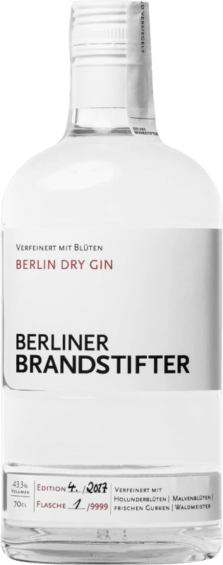 Envio grátis | Gin The Berliner Brandstifter Alemanha 70 cl