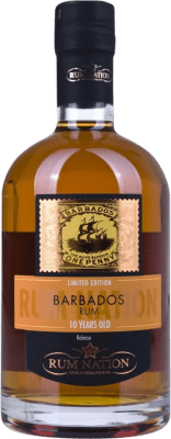 ラム Rum Nation Barbados 10 年 70 cl