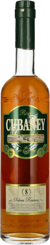 免费送货 | 朗姆酒 Cubaney Solera 预订 古巴 8 岁 70 cl