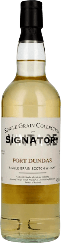 37,95 € 免费送货 | 单一麦芽威士忌 Signatory Vintage At Port Dundas Single Grain — 单一谷物, Collection — 系列 14 岁