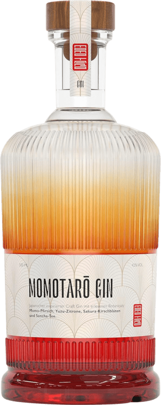 Envio grátis | Gin Momotaro. Craft Gin Alemanha Garrafa Medium 50 cl