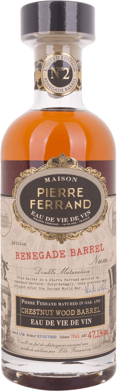 Envio grátis | Licores Pierre Ferrand Renegade Barrel Nº 2 Limited Edition França 70 cl