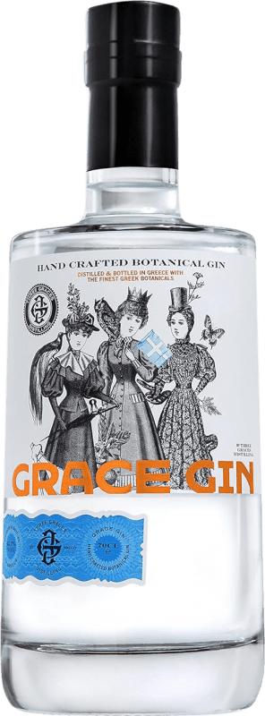 Бесплатная доставка | Джин Grace Gin Hand Crafted Botanical Греция 70 cl