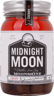 Envio grátis | Licores Midnight Moon Moonshine Estados Unidos Frasco Medium 35 cl Cherry — Cereja