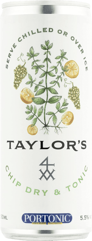 Spedizione Gratuita | Gin Taylor's Chip Dry Tonic Portogallo Bottiglia Speciale 3 L