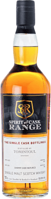 Single Malt Whisky Spirit & Cask The Single Cask Bottlings at Tomintoul Sherry Cask Matured 70 cl