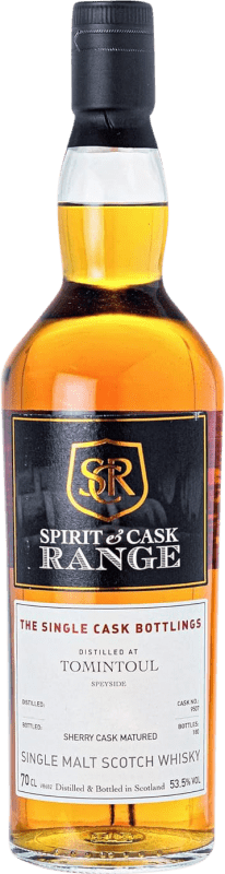 Free Shipping | Whisky Single Malt Spirit & Cask The Single Cask Bottlings at Tomintoul Sherry Cask Matured United Kingdom 70 cl