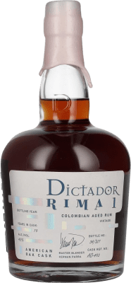 Rum Dictador Rima 1 American — Americano, Oak Cask Finish — Acabado em Barrica de Carvalho 19 Anos