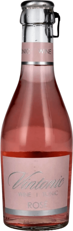 Spedizione Gratuita | Liquori Vintonic. Wein & Tonic Rosé Austria Piccola Bottiglia 20 cl