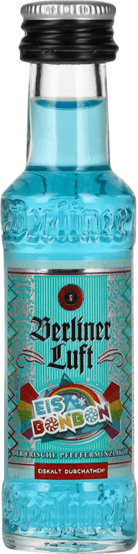 16,95 € Free Shipping | Herbal Liqueur Berliner Luft Eisbonbon Miniature Bottle 2 cl Bonbon — Candy, Pfefferminze — Peppermint