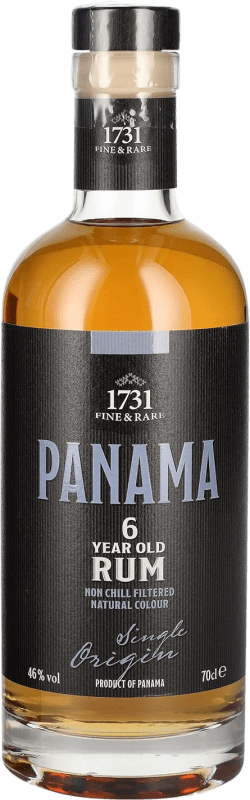 Free Shipping | Rum ‎1731 Fine & Rare Panama Old Single Origin Belize 6 Years 70 cl