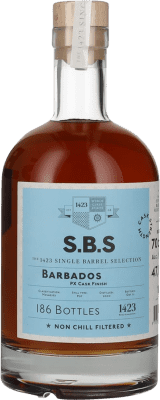 Rhum 1423 World Class Spirits S.B.S Barbados PX Pedro Ximénez Sherry Cask Finish — Finition en Fût 70 cl