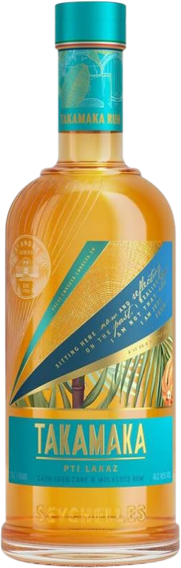 Envoi gratuit | Rhum Frere's Takamaka Pti Lakaz Cask Aged Cane & Molasses Seychelles 70 cl