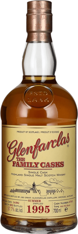 Бесплатная доставка | Виски из одного солода Glenfarclas The Family Casks Summer 4th Fill Butt Объединенное Королевство 70 cl