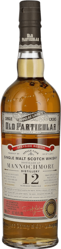 免费送货 | 威士忌单一麦芽威士忌 Douglas Laing's Old Particular at Mannochmore Single Casks 英国 12 岁 70 cl