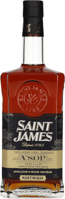 Rum Plantations Saint James Agricole — Agricolo VSOP Very Superior Old Pale — Molto Superiore Vecchio, Très Vieux — Molto Invecchiato 70 cl