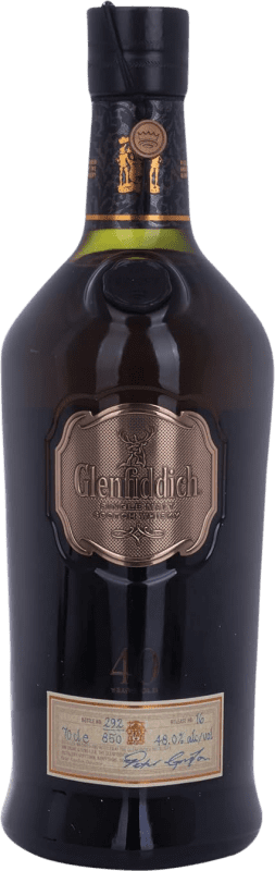 免费送货 | 威士忌单一麦芽威士忌 Glenfiddich 英国 40 岁 70 cl