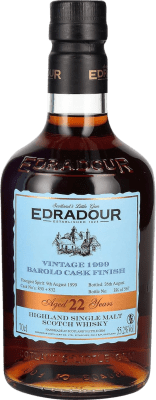 Single Malt Whisky Edradour Barolo Cask Finish 22 Ans