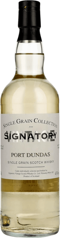 送料無料 | ウイスキーシングルモルト Signatory Vintage Single Grain Collection at Port Dundas イギリス 13 年 70 cl