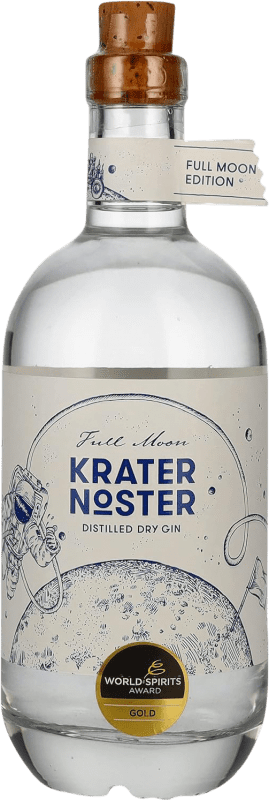 Envio grátis | Gin Krater Noster Full Moon Edition Alemanha 70 cl