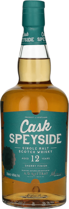 送料無料 | シングルモルトウイスキー AD Rattray. Sherry Cask Finish — カスクフィニッシュ スペイサイド イギリス 12 年 70 cl