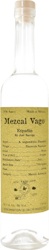 Spedizione Gratuita | Mezcal Vago Espadín by Joel Barriga Messico 70 cl