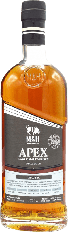 Бесплатная доставка | Виски из одного солода ‎The Milk & Honey. Apex Dead Sea Small Batch Израиль 70 cl